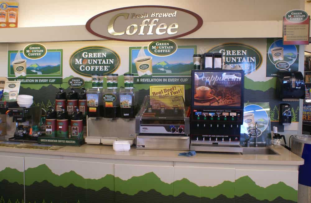 coffee station for deli